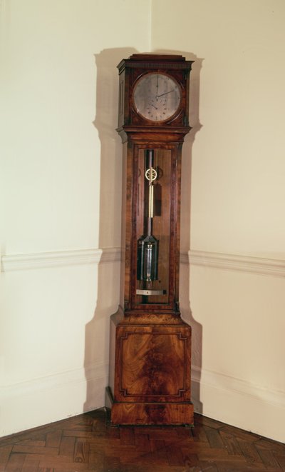 Regulator clock by Barraud, London, c.1810 by English School